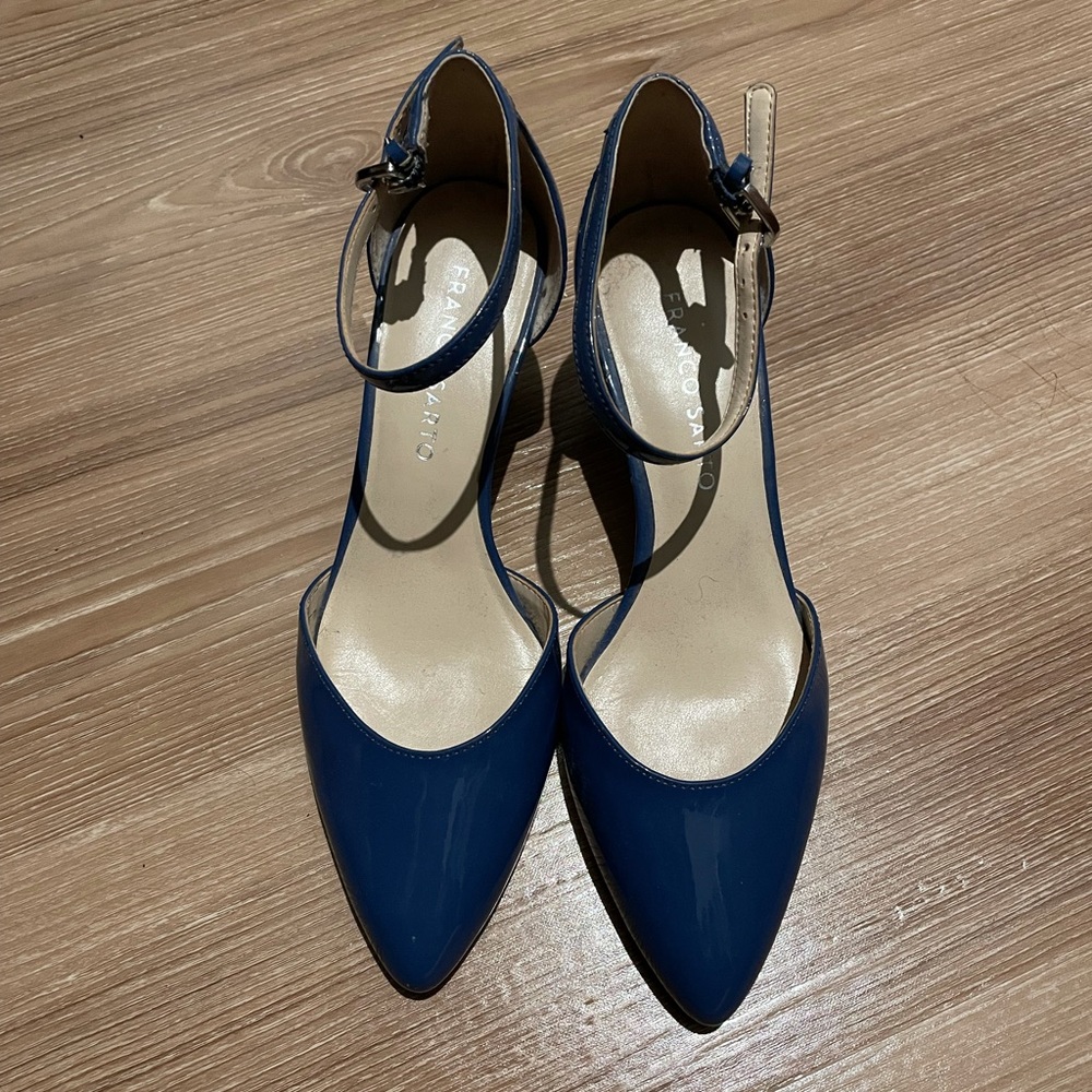 Franco Sarto Blue Heels